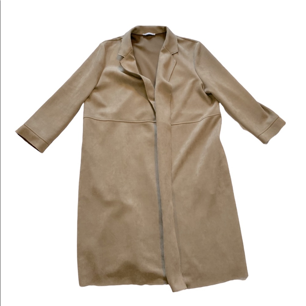 Zara Basics Light beige long sleeve Blazer